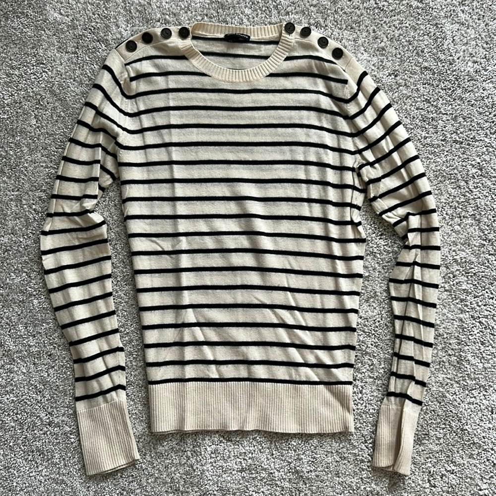 Club Monaco stripped sweater